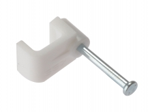 1.5mm Flat Nail-in Cable Clips (Box of 100)