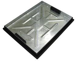 610mm x 460mm Underground Sealed and Locked Recessed Tray