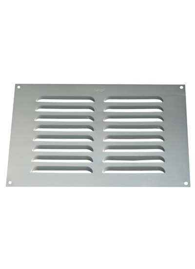 Pre-Packed Vent louvre 9"x 3" - aluminium