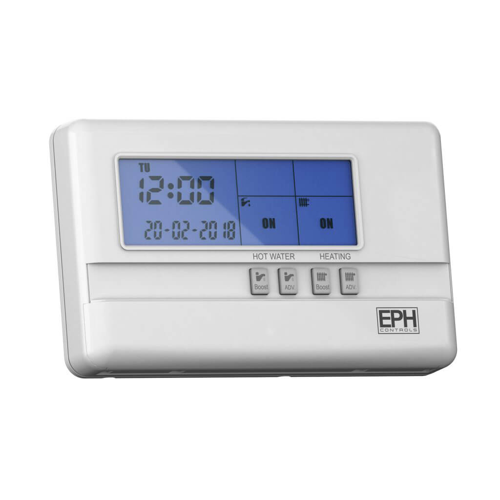 EPH 2 Zone Programmer, 7 Day, 5 / 2 Day or 24 Hour (c/w 230V contacts)