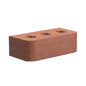 Forterra Cradley BN.2.2  Double Bullnosed 51mm Radius Engineering Brick - Red