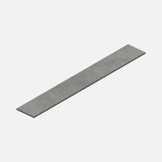 GlobalStone DTS Station Porcelain Paving Accessories - 900x140mm Black Iron Strip (Pack of 10)
