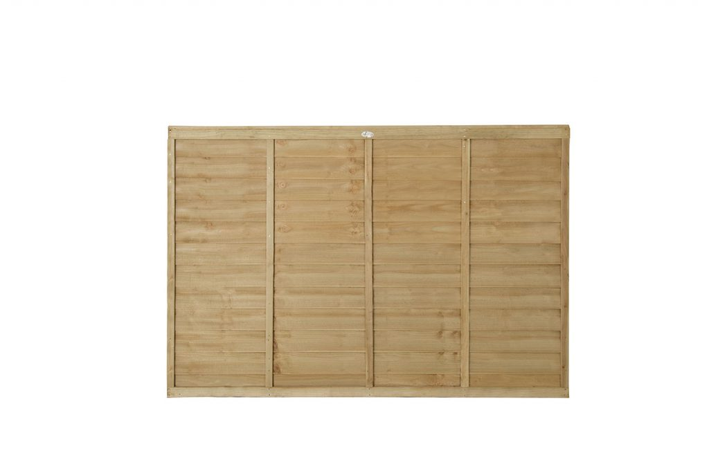 Forest Garden DTS 6ft x 4ft (1.83m x 1.22m) Pressure Treated Superlap Fence Panel