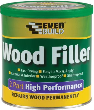 Everbuild 2 Part Wood Filler - White (1.4kg)