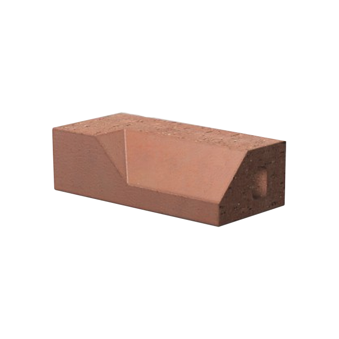 Forterra Cradley PL.4.2 23mm Plinth Internal LEFT HAND Long Return Engineering Brick - Red