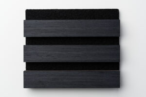 Slatwall Panelling 2400 x 600 x 21mm - Ebony